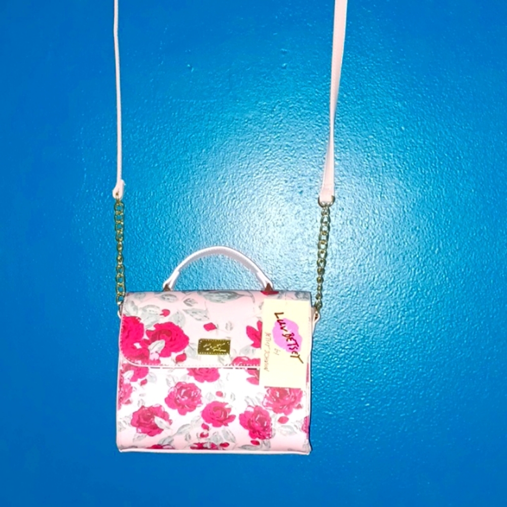 NWT Betsey Johnson floral crossbody purse ๐ Great for gift! Offers welcome! - Picture 2 of 10